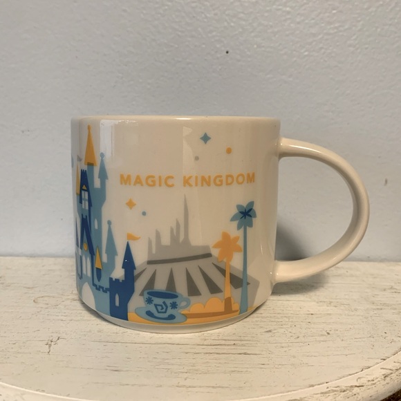 Starbucks You Are Here Magic Kingdom Collectible Coffee Mug - Picture 1 of 4